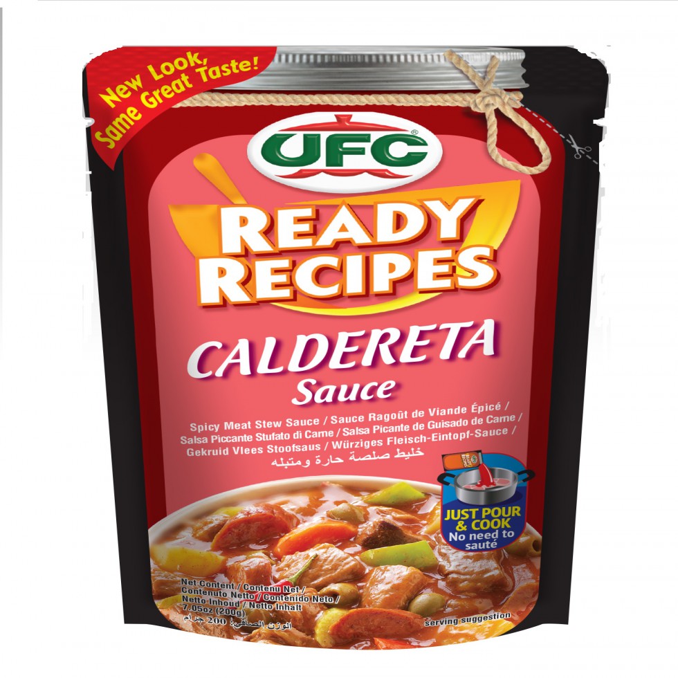 UFC TOMATO SAUCE READY RECIPES CALDERETA 200G — Primo Mart