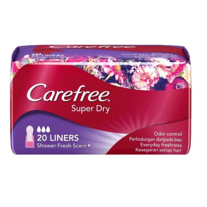 Carefree Liner Superdry Scented 20as