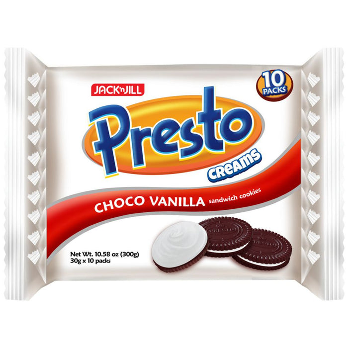 Presto Creams Vanilla 10x30g
