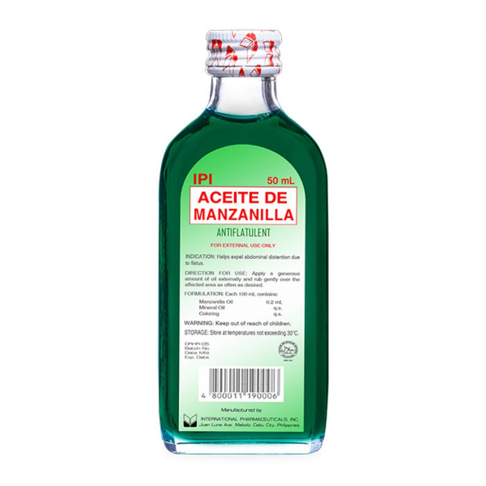 Ipi Manzanilla Oil 50ml