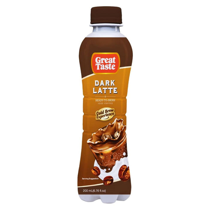 Great Taste Iced Coffee Dark Latte 200ml