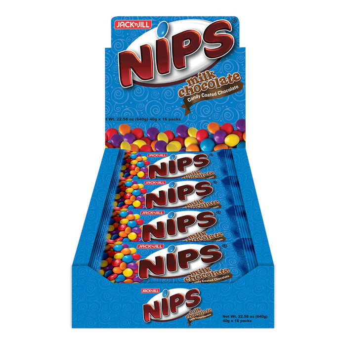 Nips Milk Chocolate (Blue) 16x40g