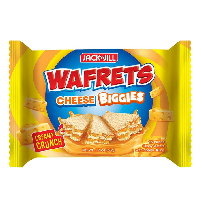 Wafrets Cheese Biggies 50g