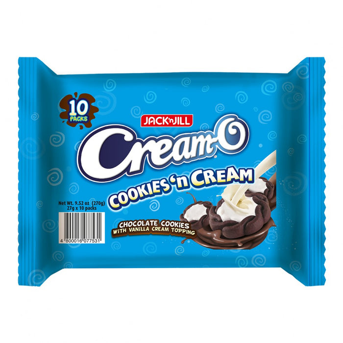 CreamO Cookies & Cream 10x27g