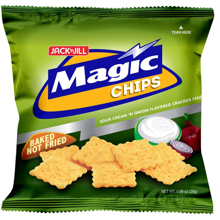 Magic Chips Sour And Cream 28g