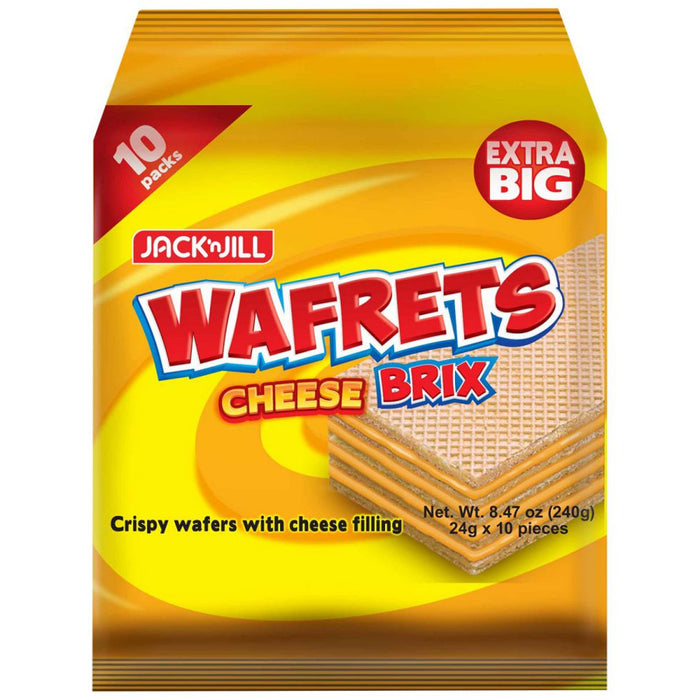 Wafrets Cheese Brix 10x24g