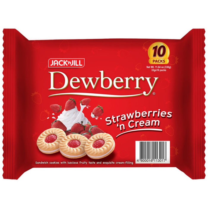 Dewberry Strawberries n Cream 33gx10