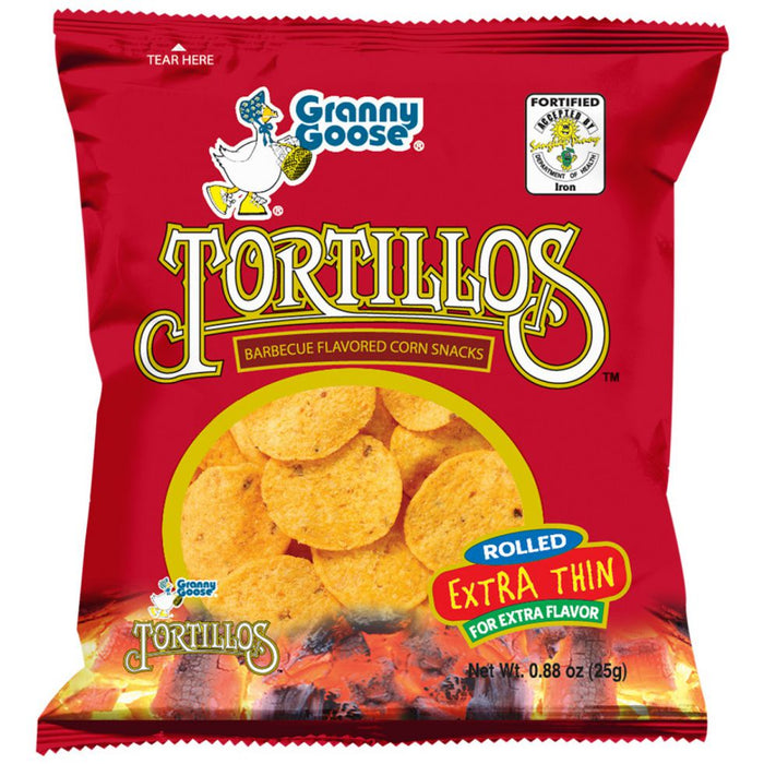 Granny Goose Tortillos BBQ 25g