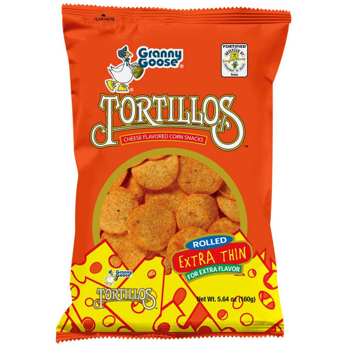 Granny Goose Tortillos Cheese 160g