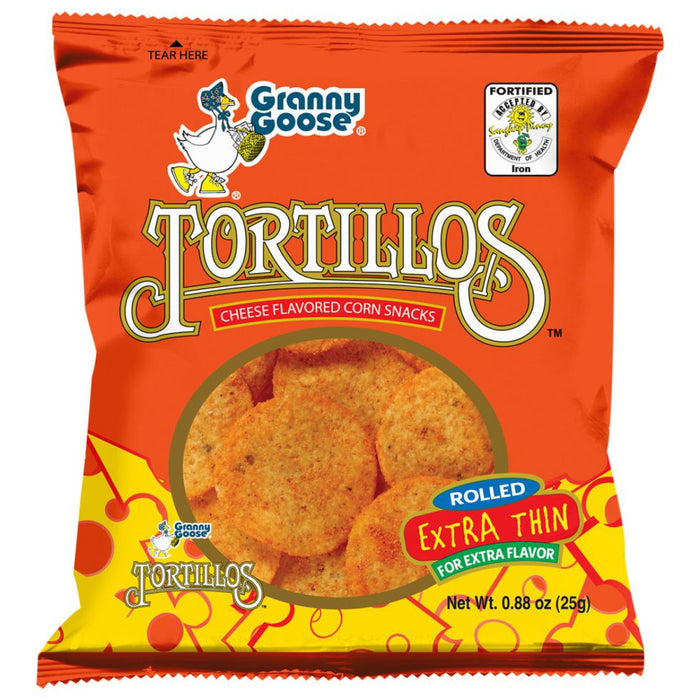 Granny Goose Tortillos Cheese 25g
