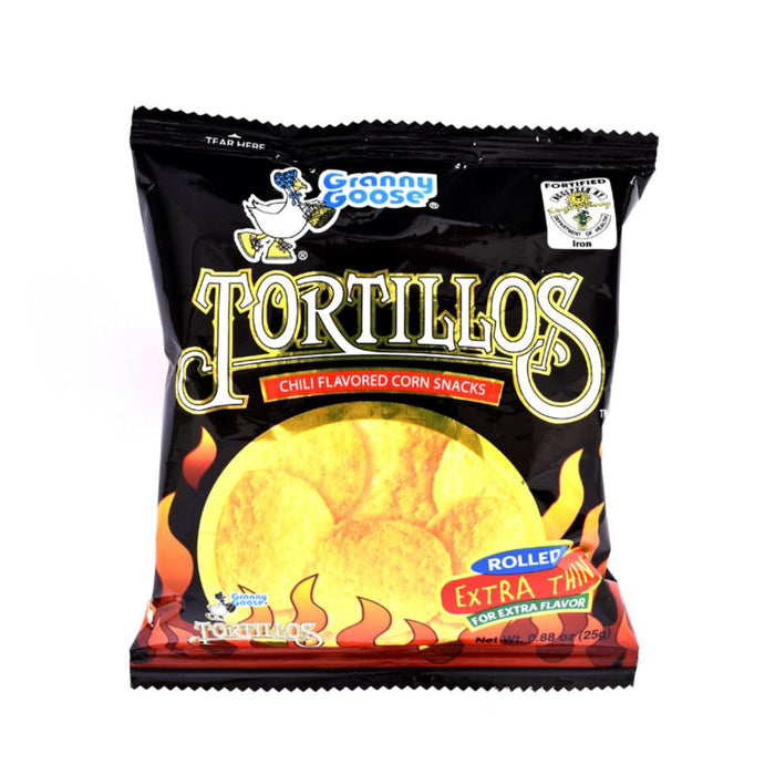 Granny Goose Tortillos Chilli 25g