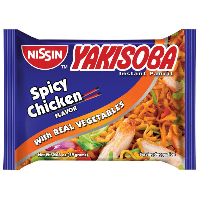 Nissin Yakisoba Spicy Chicken 59g