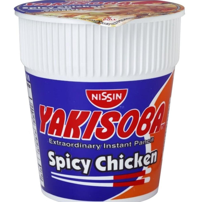 Nissin Yakisoba Spicy Chicken Cup 77g