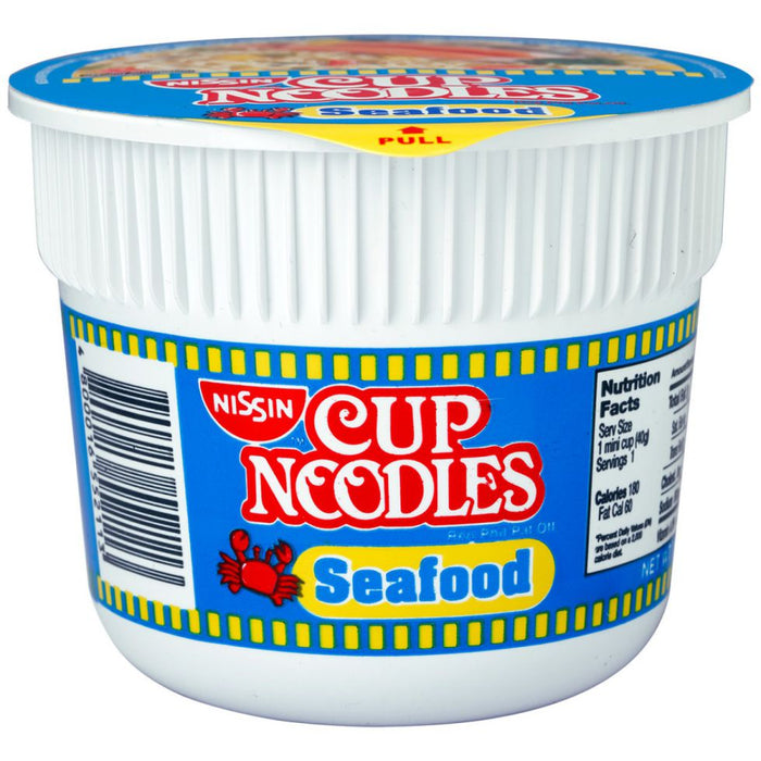Nissin Mini Cup Noodles Seafood 40g