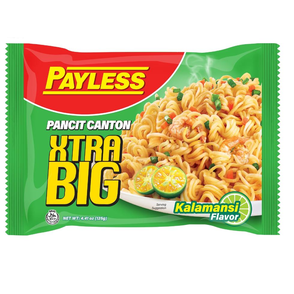 Payless Pancit Canton Extra Big Kalamansi 125g