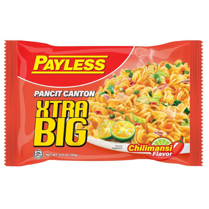 Payless Pancit Canton Extra Big Chili-Mansi 130g