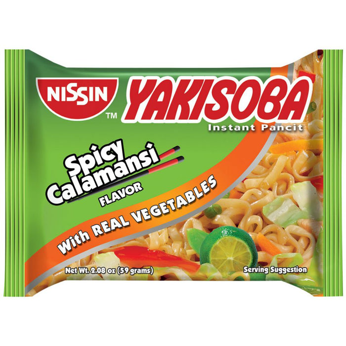 Nissin Yakisoba Spicy Calamansi 59g