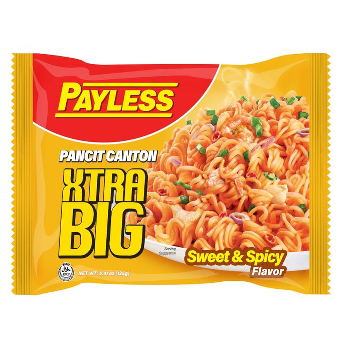 Payless Pancit Canton Extra Big Sweet n Spicy 130g