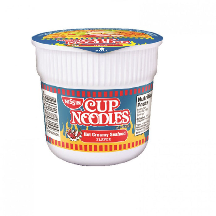 Nissin Mini Cup Noodles hot Creamy Seafood 48g
