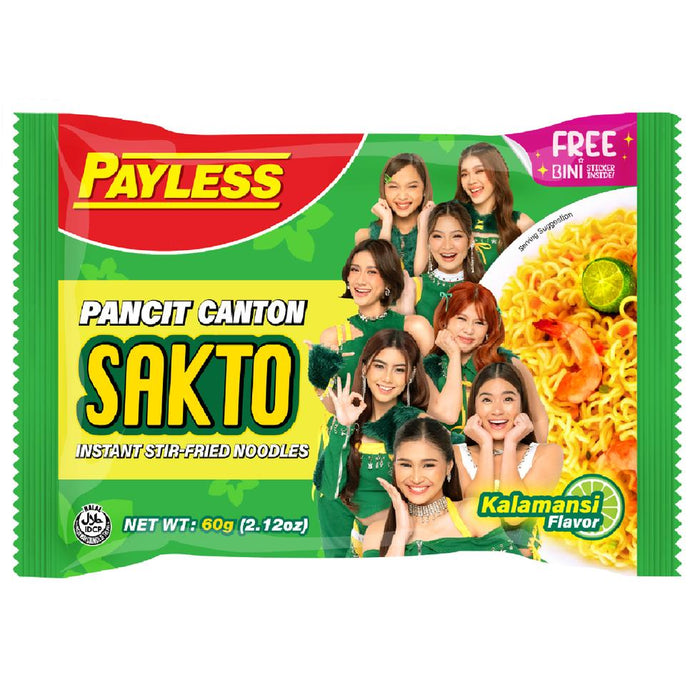 Payless Pancit Canton Sakto Kalamansi 70g