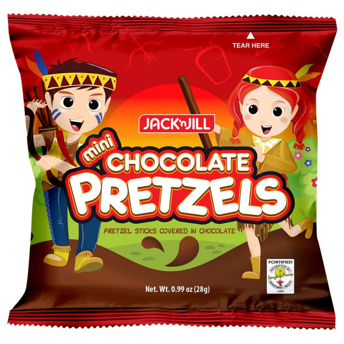 Chocolate Pretzels Mini 28g