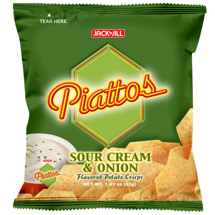 Piattos Sour Cream and Onion 40g