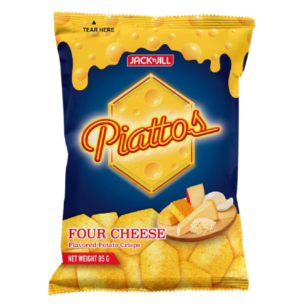 Piattos Four Cheese 85g — Primo Mart