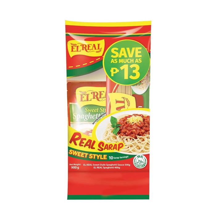 El Real  Spaghetti & Sweet  Style Sauce 500g