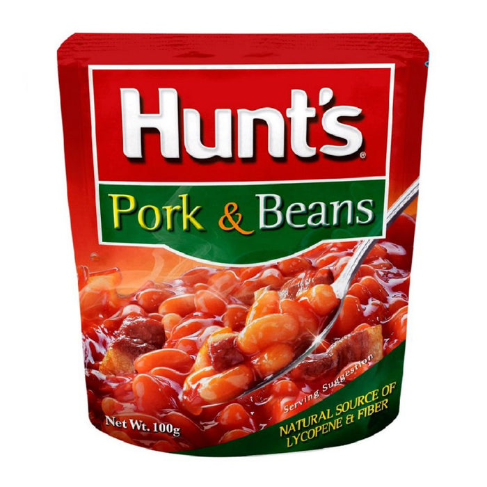 Huntas Pork and Beans Doy 100g