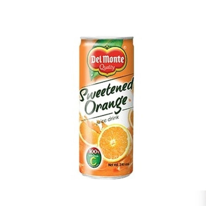 Del Monte Juice Sweetened Orange 240ml