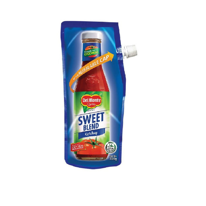 Del Monte Tomato Ketchup Sweet Blend SUP 320g