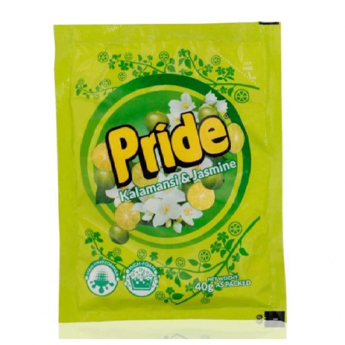 Pride Detergent Powder Kalamansi & Jasmine (Green) 40g