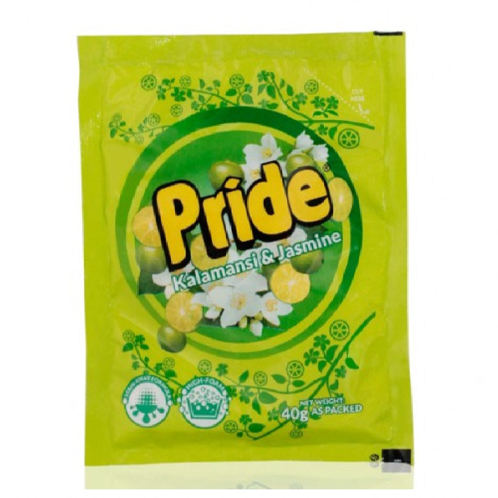 Pride Color Powder Pride Detergent Powder Kalamansi & Jasmine (Green) 40g — Primo Mart