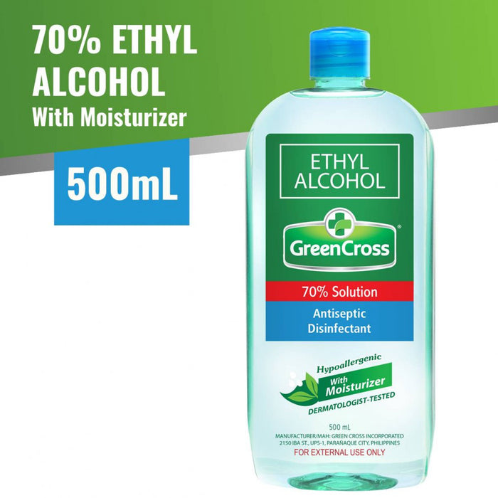 Green Cross Ethyl Alcohol 70% 500ml