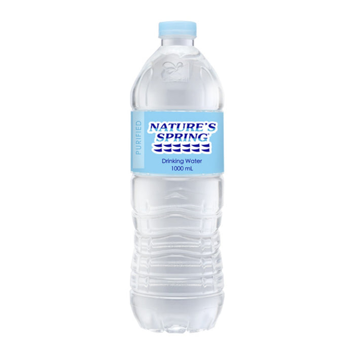 Natures Spring Purified Water 1L