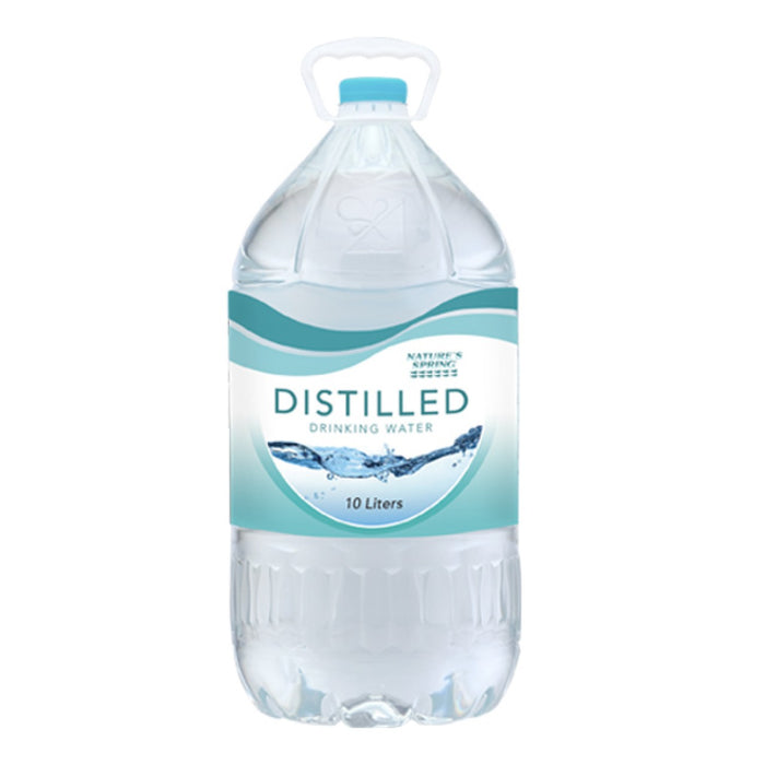 Nature Spring Distilled Water 10L