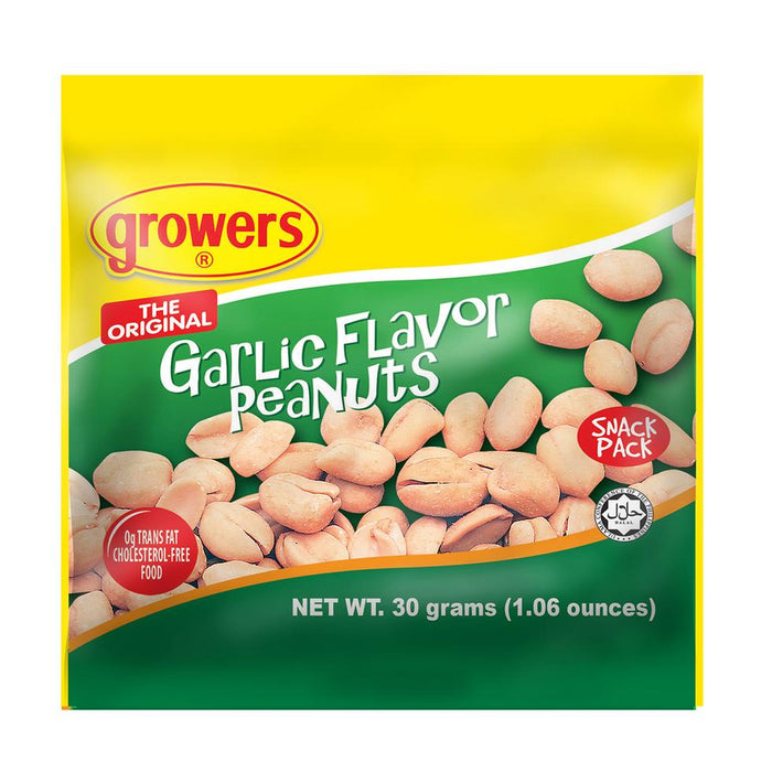 Growers Peanut Garlic 30g