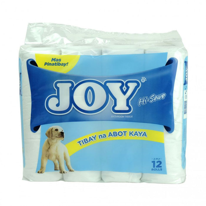 Joy Bathroom Tissue Hi Save 2ply 12s