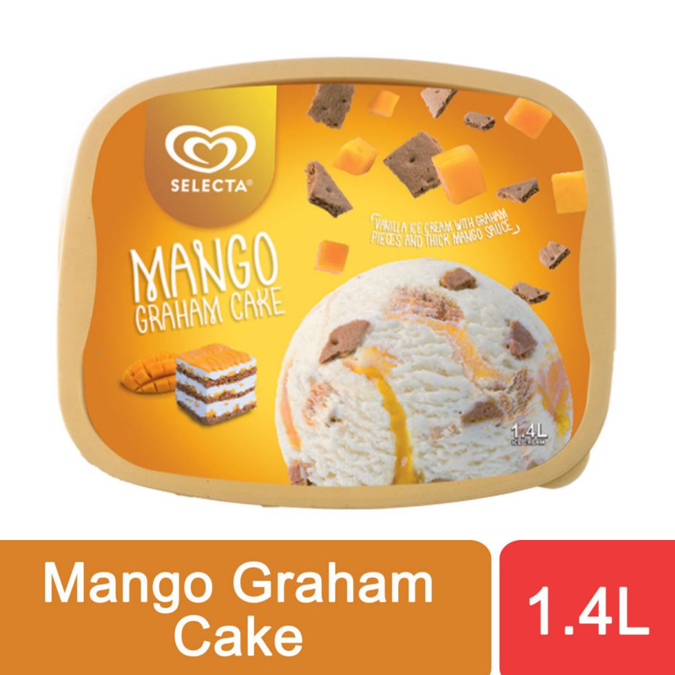Selecta Mango Graham Cake 1.4L — Primo Mart