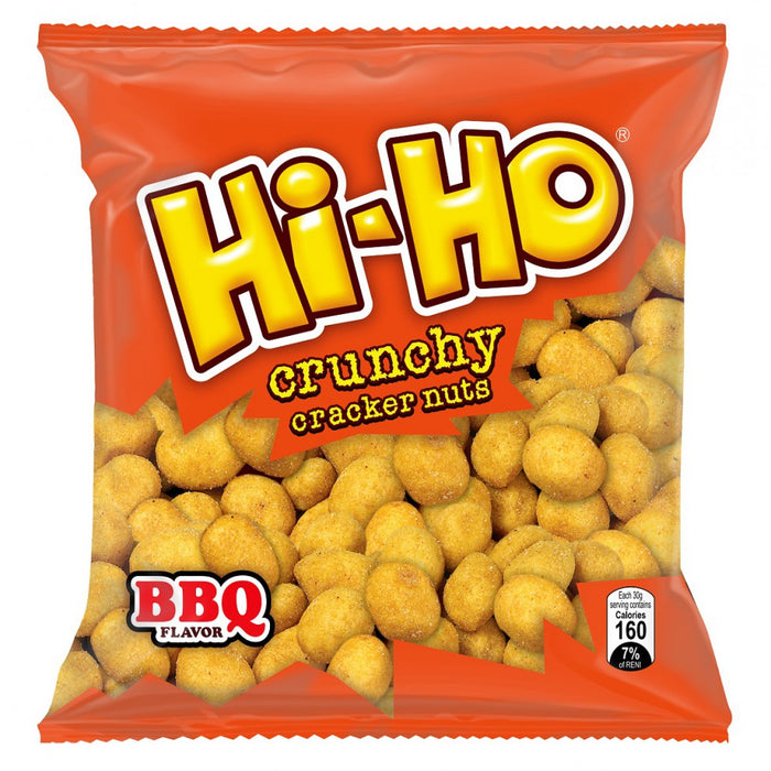 HI-HO CRUNCHY NUTS BBQ (BROWN) 70G