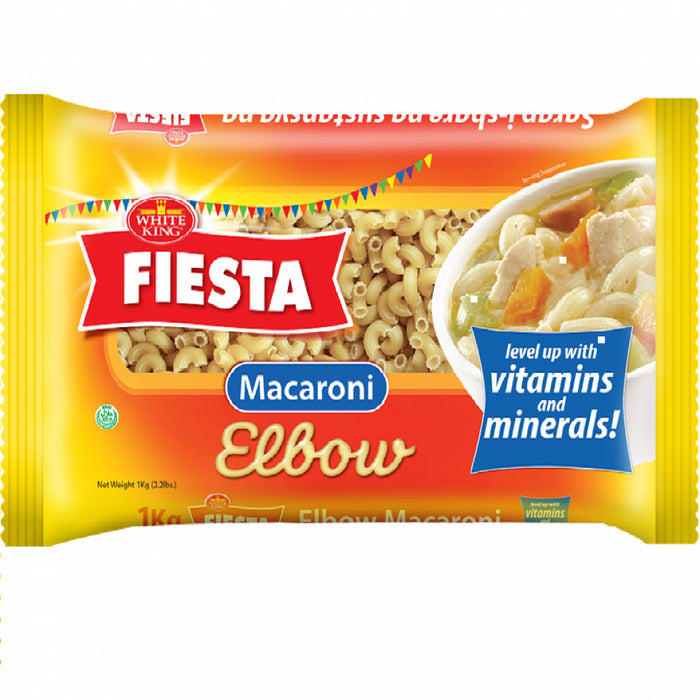 White King Fiesta Elbow Macaroni 1kg