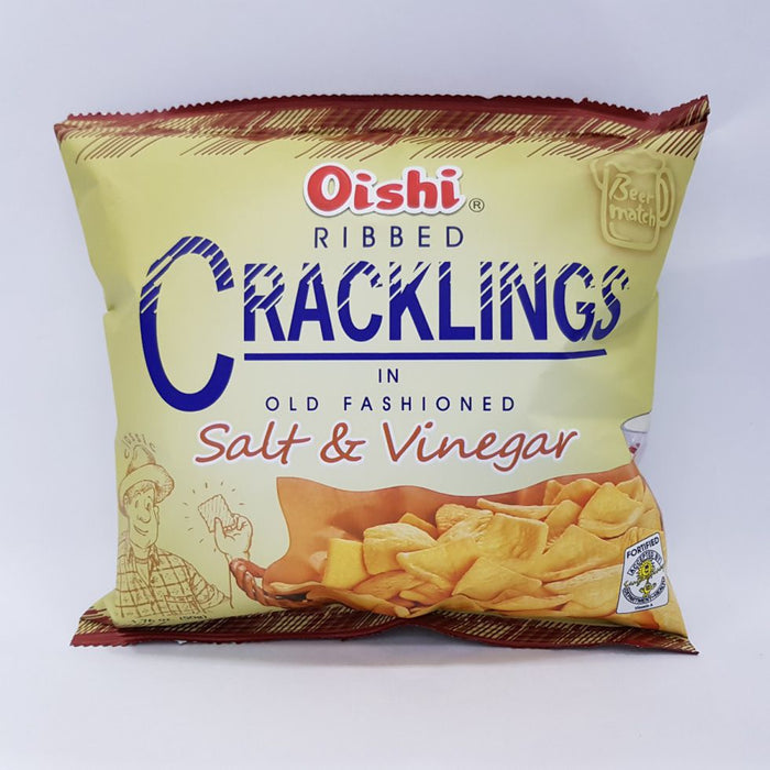 Oishi Cracklings Salt and Vinegar 50g