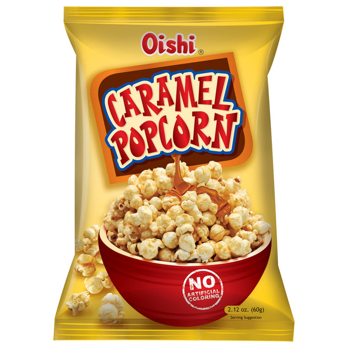 OISHI POPCORN CARAMEL 60g