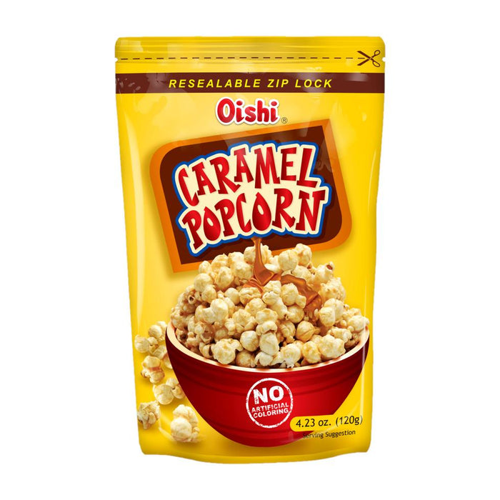 OISHI POPCORN CARAMEL 120G