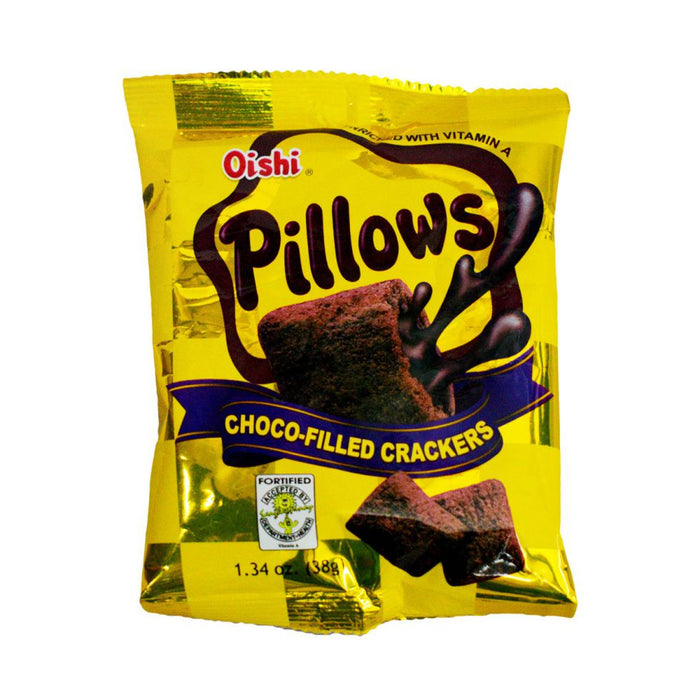 Oishi Pillows Choco (Gold) 38g