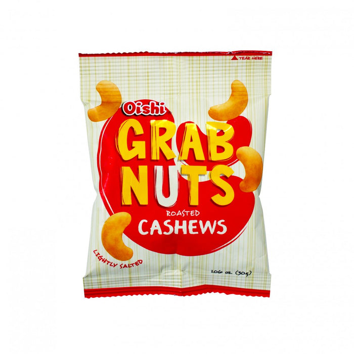 Oishi Grab Nuts Roasted Cashews 30g