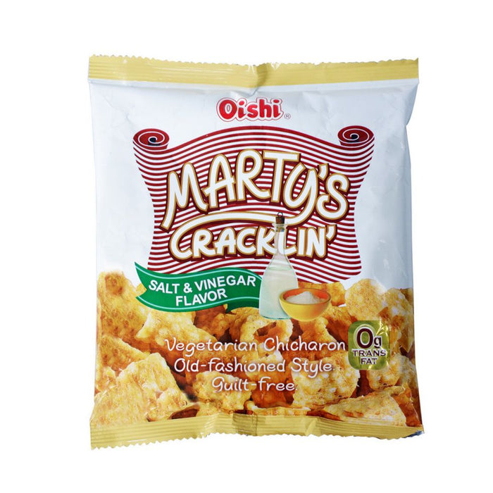 Martyas Cracklin Salt & Vinegar 26g