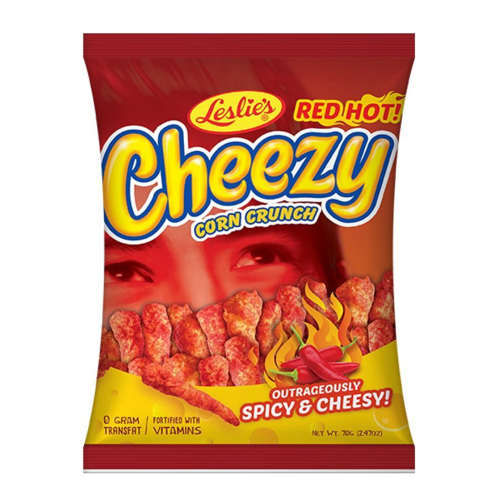 Cheesy Fast Cheezy Snacks Red Hot 70g — Primo Mart