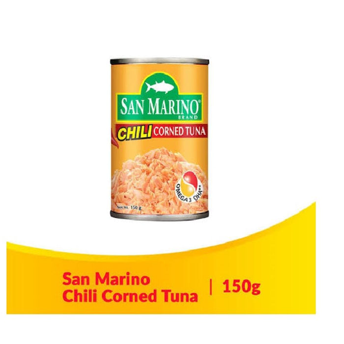 San Marino Corned Tuna Chili (Yellow) 150g