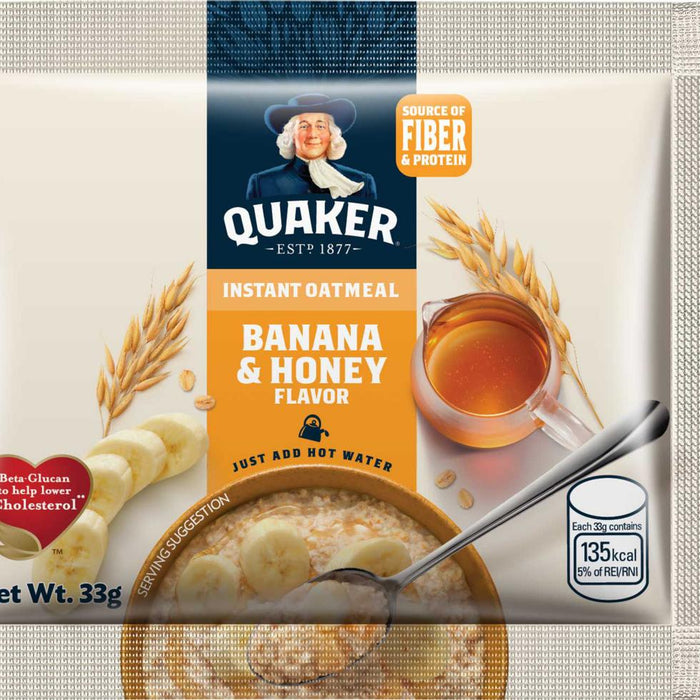 Quaker Oats Banana and Honey 33g